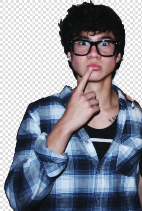 Calum Hood With Glasses   Png Download   Calum Hood Clear Background  Transparent PngTransparent PNG