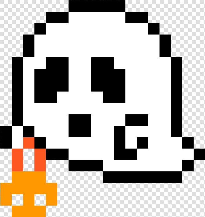 Pixel Art Halloween Ghost Clipart   Png Download   Pixel Art Emoji Easy  Transparent PngTransparent PNG