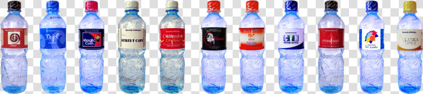 Custom Label Bottled Water  HD Png DownloadTransparent PNG