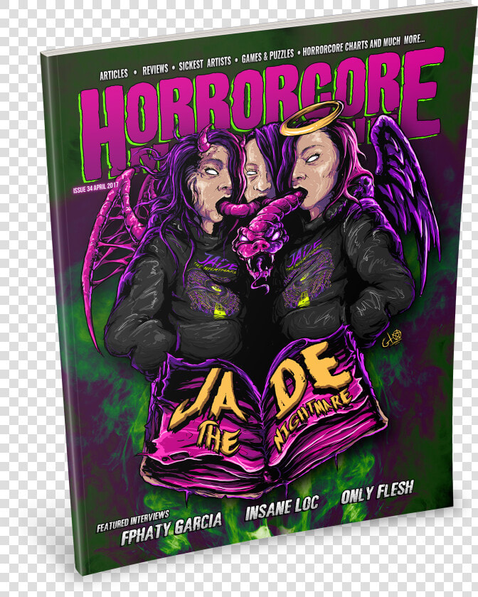 Jade The Nightmare  amp  Only Flesh   Album Cover  HD Png DownloadTransparent PNG