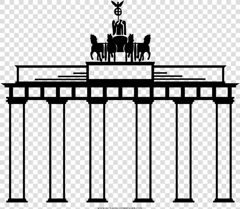 Brandenburger Tor Ausmalbilder  HD Png DownloadTransparent PNG