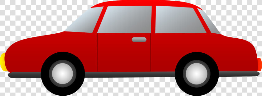 Simple Red Car   Red Cartoon Car Png  Transparent PngTransparent PNG