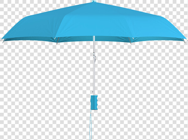 Compact Frame Cyan Umbrella Side View   Umbrella  HD Png DownloadTransparent PNG