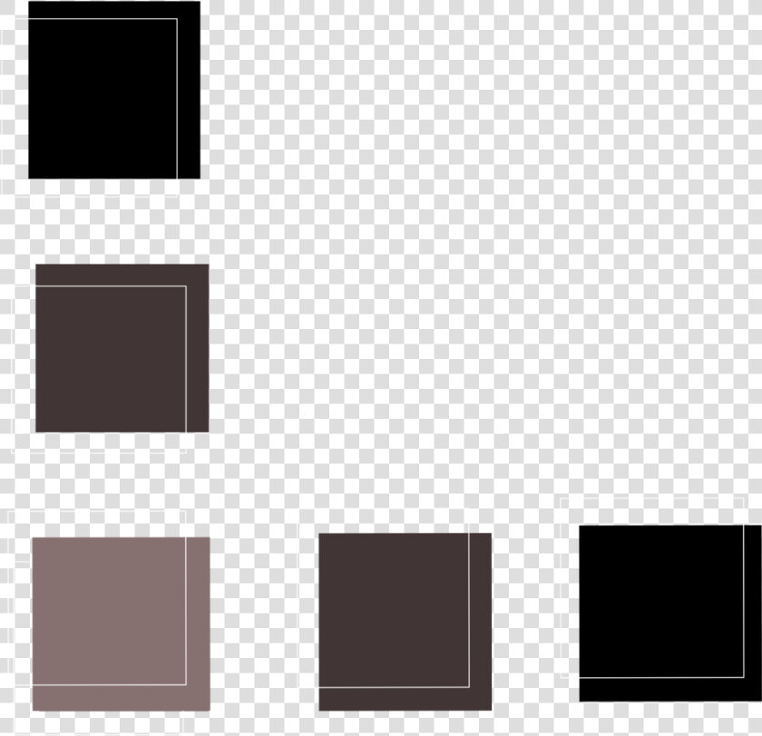  brown  aesthetics  border  borders  brown  black  stickers   Black Aesthetic Picsart Stickers  HD Png DownloadTransparent PNG