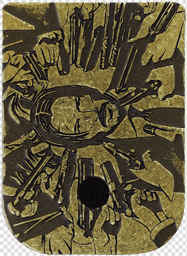 John Wick Brass Rugged Mag Plate   John Wick  HD Png DownloadTransparent PNG