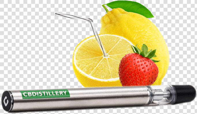 Cbdistillery Cbd Vape Pen Strawberry Lemonade 200 Mg   Vaporizer  HD Png DownloadTransparent PNG