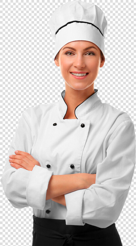 Chef S Uniform French Cuisine Woman Restaurant   Chef  HD Png DownloadTransparent PNG