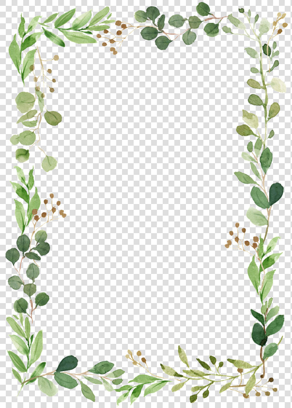 Transparent Leaf Border   Transparent Background Foliage Border  HD Png DownloadTransparent PNG