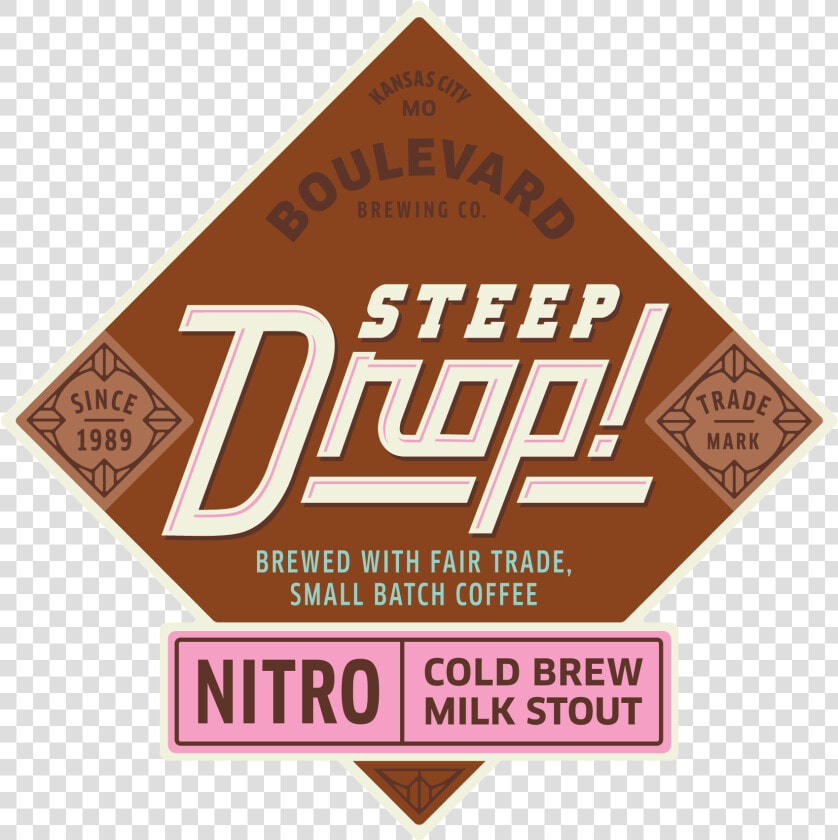 Blvd Steep Drop Nitro Coffee Milk Stout  HD Png DownloadTransparent PNG