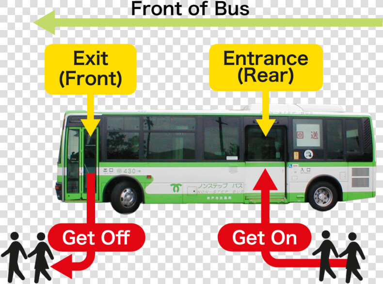 Get On Get Off Bus  HD Png DownloadTransparent PNG