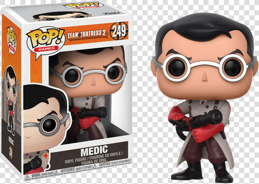 Team Fortress   Tf2 Medic Funko Pop  HD Png DownloadTransparent PNG