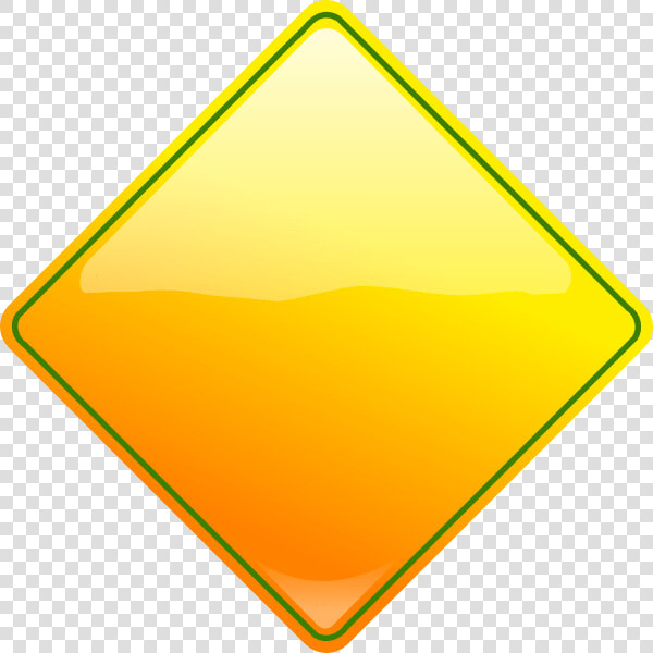 Transparent Blank Road Sign Png   Blank Yellow Crossing Sign  Png DownloadTransparent PNG