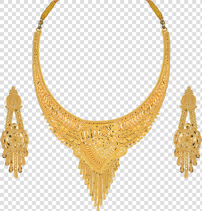 Buy Orra Gold Set Necklace For Women Online Best Bridal   Best Necklace Designs Gold  HD Png DownloadTransparent PNG