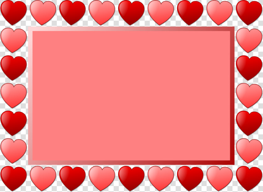 Borders Drawing Valentines Day   Valentines Frames Clip Art  HD Png DownloadTransparent PNG