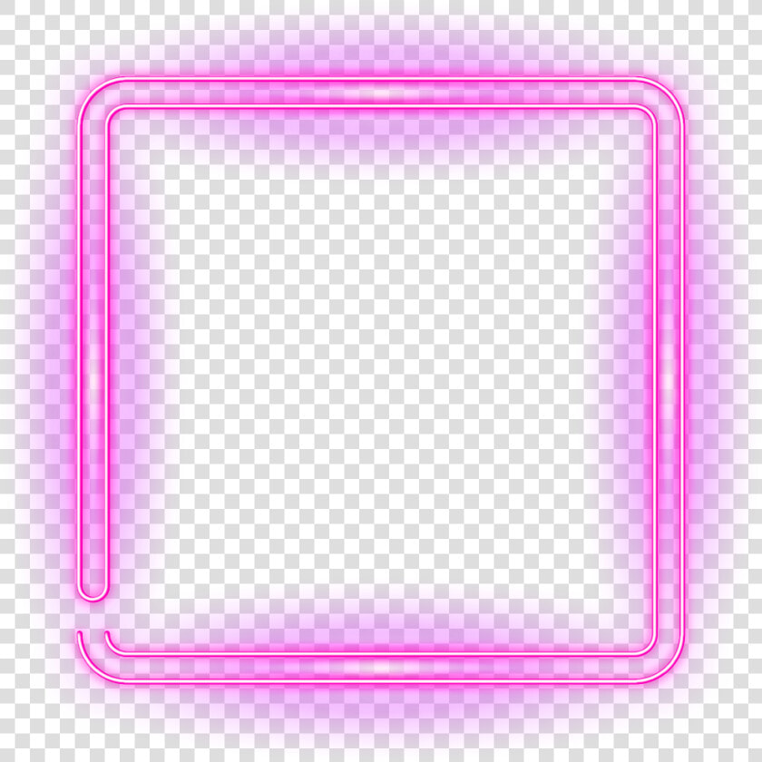  neon  square  freetoedit  neon  frame  border  geometric  HD Png DownloadTransparent PNG