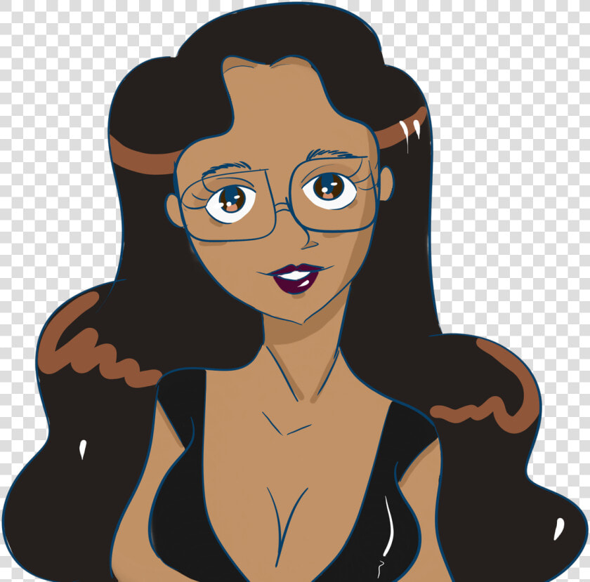 The Pretty Latina On Twitter   Cartoon  HD Png DownloadTransparent PNG