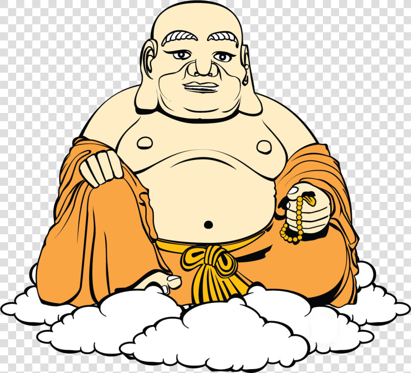 Cartoon Forearm Cliparts   Free Clip Art Buddha  HD Png DownloadTransparent PNG