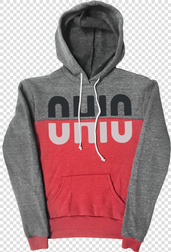 Ohio Color Block Hoodie Hoodie   Hoodie  HD Png DownloadTransparent PNG