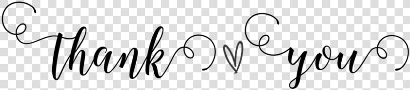 Thank You Transparent   Calligraphy Transparent Thank You Png  Png DownloadTransparent PNG