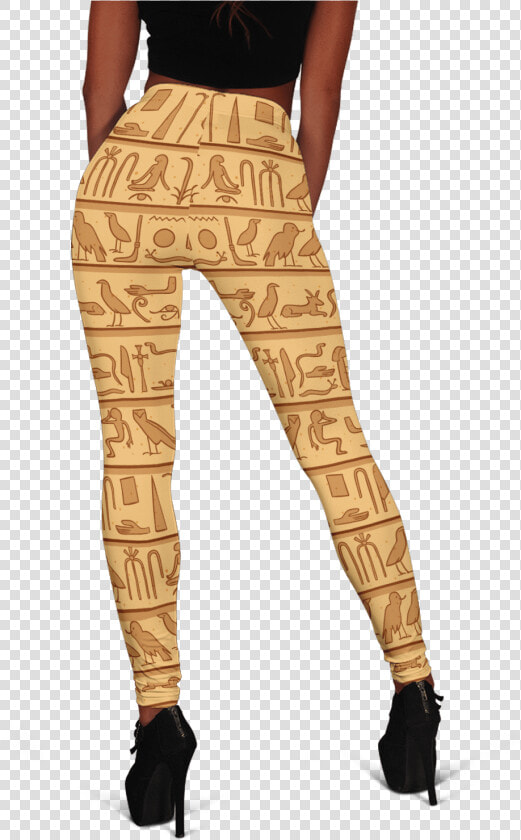 Egyptian Hieroglyphics Leggings 2 Class   Leggings  HD Png DownloadTransparent PNG