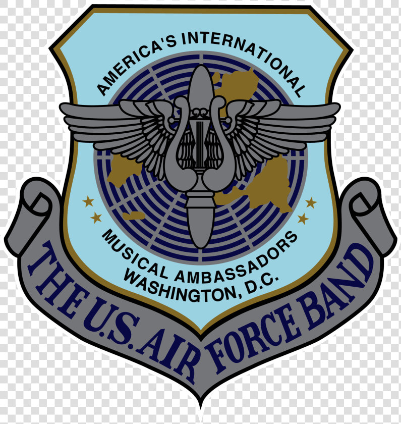 The United States Air Force Band Shield   United States Air Force Band  HD Png DownloadTransparent PNG