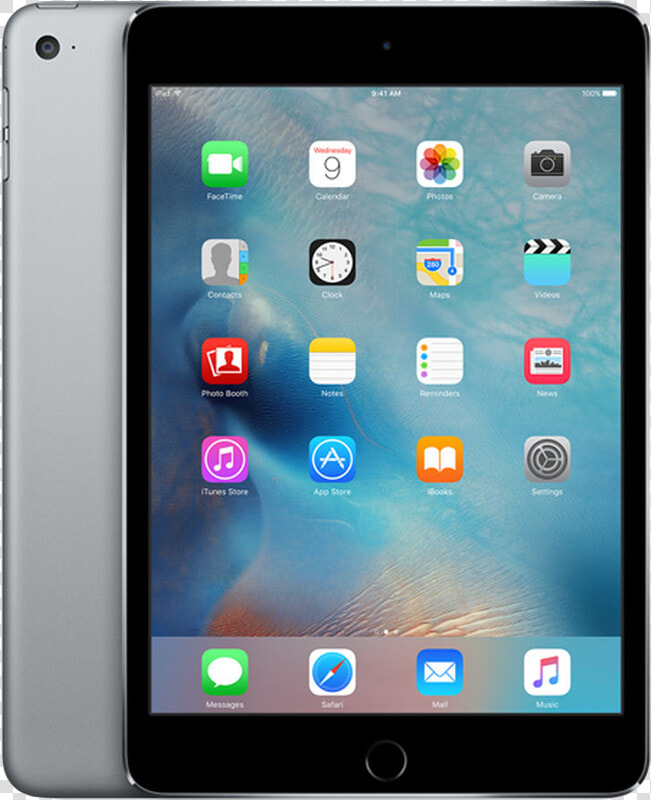 Ipad   Ipad Mini 4 Space Grey  HD Png DownloadTransparent PNG