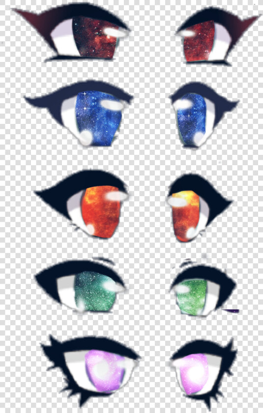 Galaxy Eye Base   Gacha Life Gacha Eyes  HD Png DownloadTransparent PNG