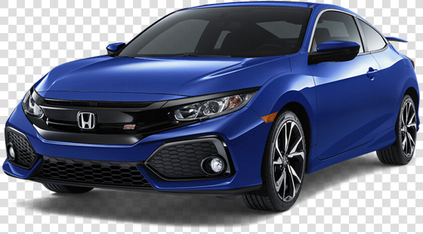 Transparent Honda Civic Png   Honda Civic Si 2019 Coupe Blue  Png DownloadTransparent PNG