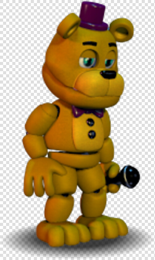 Fnaf World Fredbear Fredbear Fnafworld Fnaf Rpg Freetoe  HD Png DownloadTransparent PNG