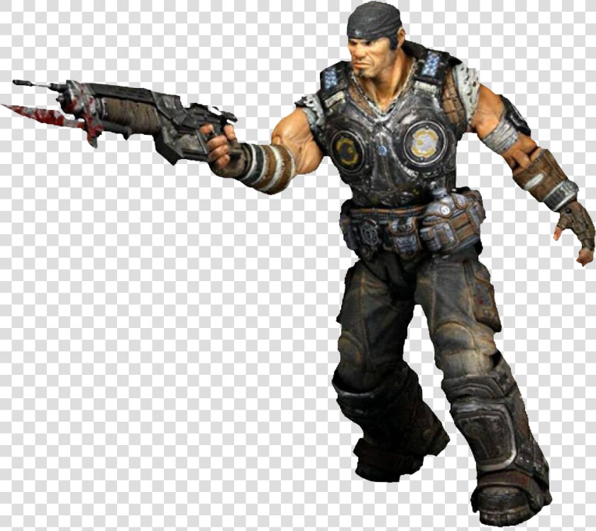 Transparent Marcus Fenix Png   Gears Of War 3 Marcus Action Figure  Png DownloadTransparent PNG