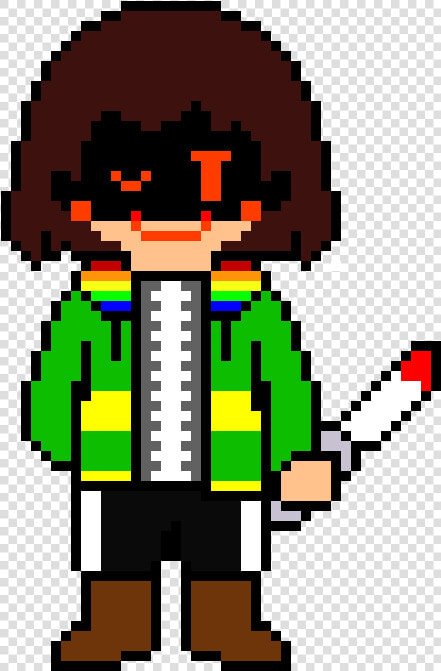 Storyshift Chara Pixel Art  HD Png DownloadTransparent PNG