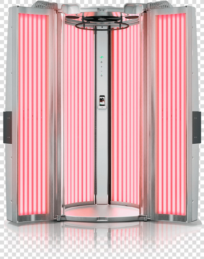 Renuvaskin S4800 Red Light Therapy Booth Open   Tanning Bed  HD Png DownloadTransparent PNG