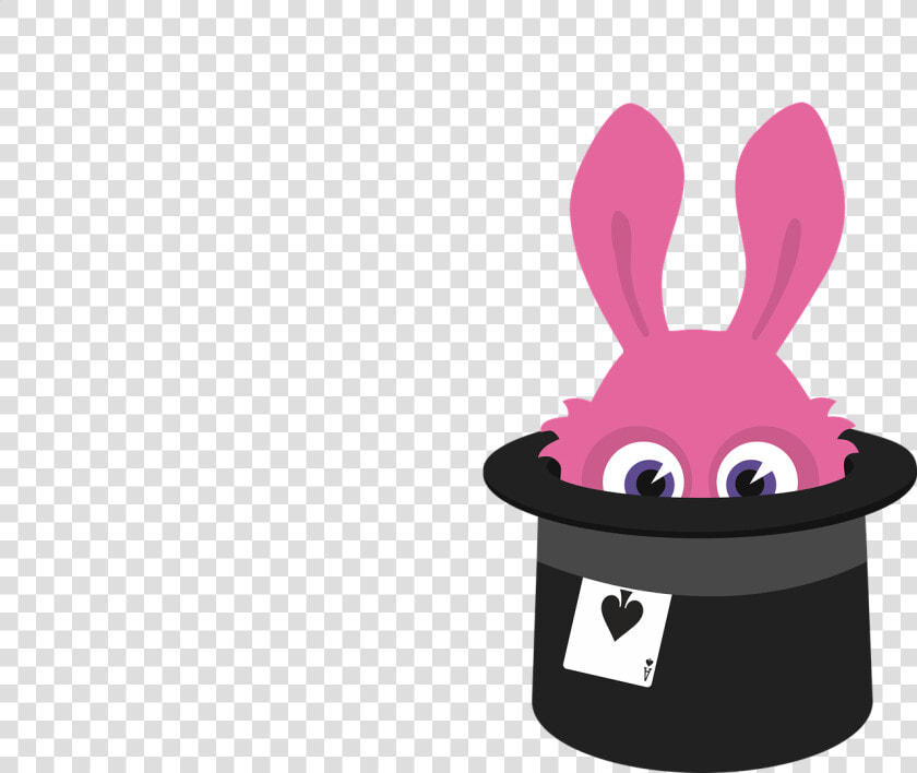 Cartoon Hat Magic Free Picture   Rabbit Out Of A Hat Clipart  HD Png DownloadTransparent PNG