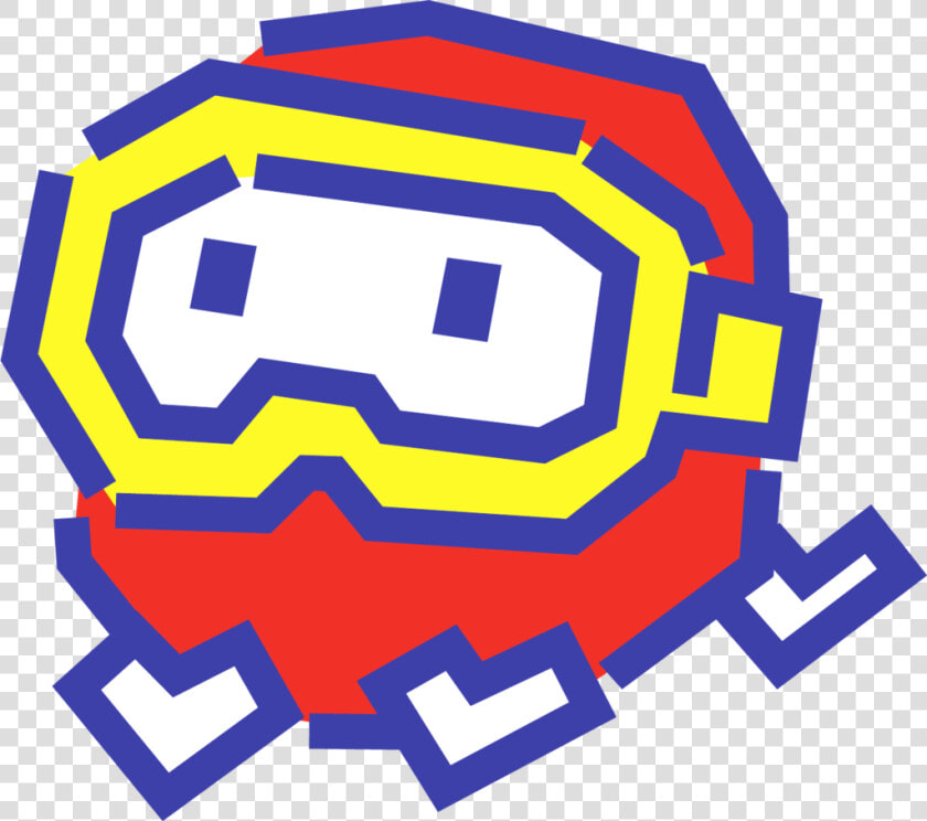 Pac man Wiki   Pooka Dig Dug  HD Png DownloadTransparent PNG