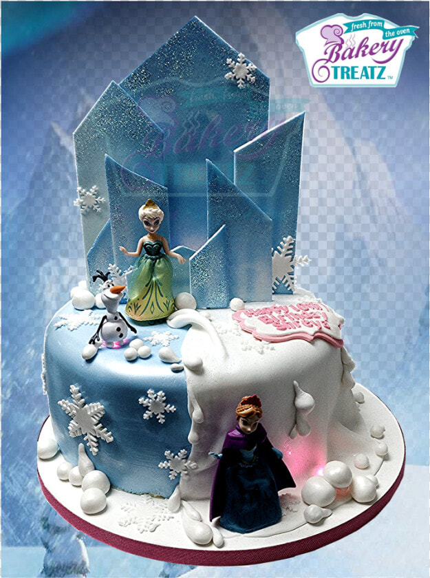 Disney Frozen On Cake Central   Cake  HD Png DownloadTransparent PNG