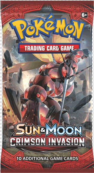 Pokemon Sun  amp  Moon   Pokemon Tcg Sun And Moon Crimson Invasion  HD Png DownloadTransparent PNG