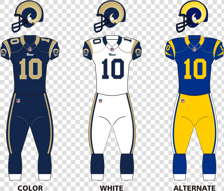 Transparent Sports Jerseys Clipart   La Rams Uniform  HD Png DownloadTransparent PNG