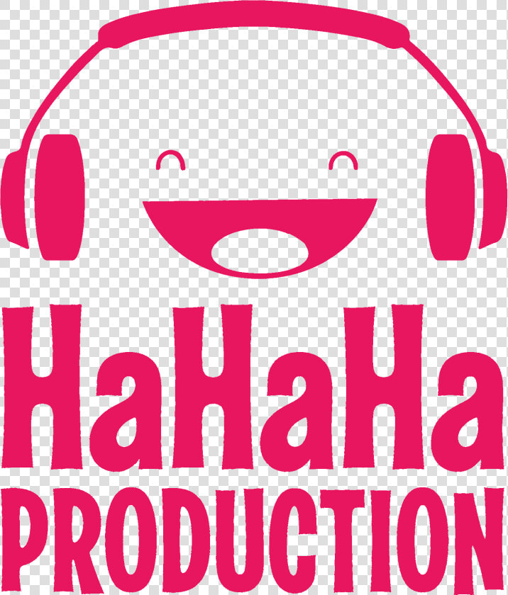 Pink text font logo clip Art smile graphics   Hahaha Production Png  Transparent PngTransparent PNG