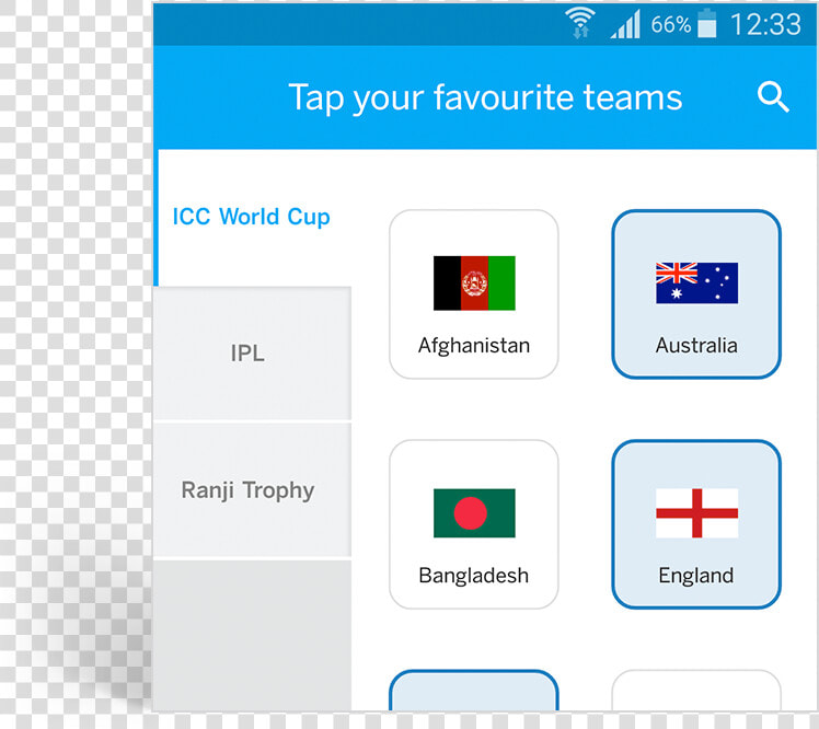 Your App Your Teams   Cricinfo App  HD Png DownloadTransparent PNG