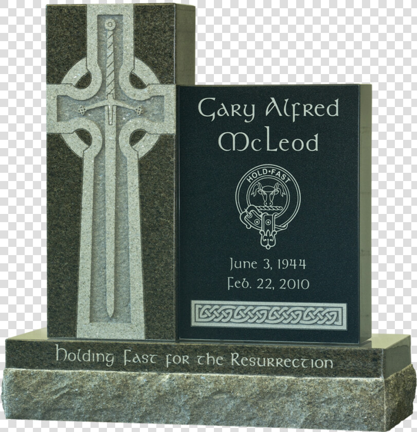 Mcleod  Gary Monument   Headstone  HD Png DownloadTransparent PNG