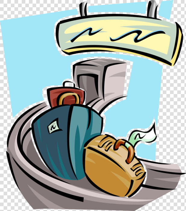 Vector Illustration Of Airport Arrivals Lounge Passenger  HD Png DownloadTransparent PNG