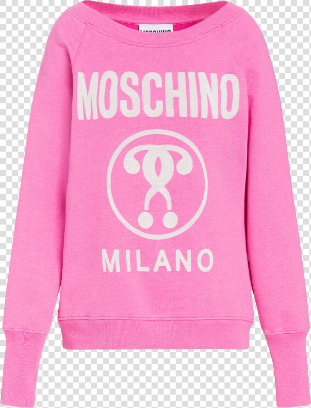 Moschino Black And Red Sweatshirt  HD Png DownloadTransparent PNG