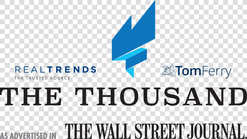 Real Trends  amp  Tom Ferry The Thousand   Real Trends The Thousand Logo  HD Png DownloadTransparent PNG