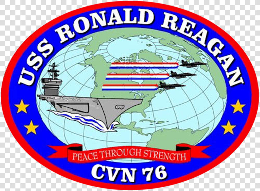 Uss Ronald Reagan Coa   Uss Ronald Reagan Patch  HD Png DownloadTransparent PNG