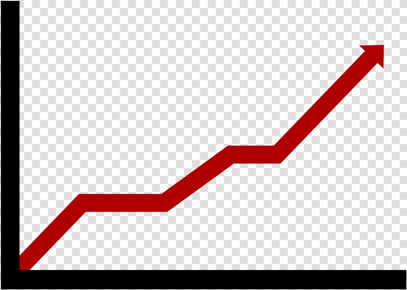 Chart Red Arrow Growth Free Picture   Chart Showing Price Increase  HD Png DownloadTransparent PNG