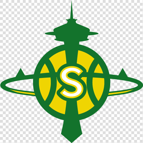 Seattle Supersonics Logo Bball Logo Branding Supersonics   Seattle Supersonics New Logos  HD Png DownloadTransparent PNG