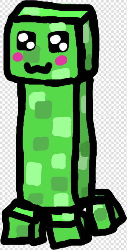 Minecraft Cute Creeper Gif   Png Download   Cute Creeper From Minecraft  Transparent PngTransparent PNG