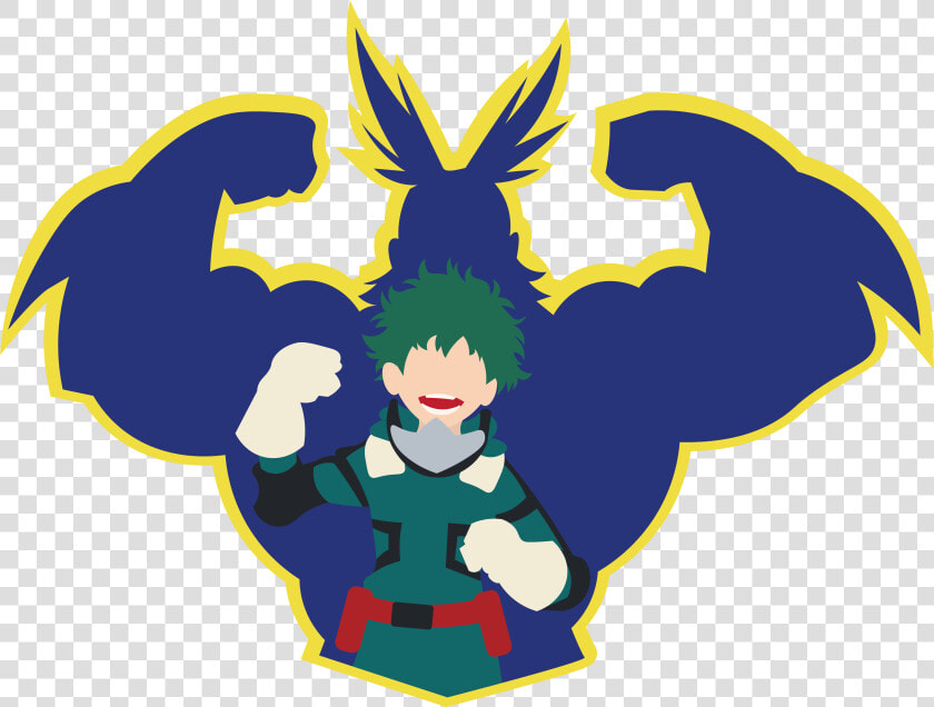 Transparent Deku Png   All Might Deku Png  Png DownloadTransparent PNG