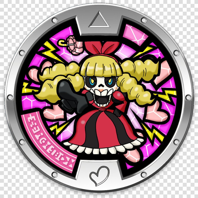 Yo kai Watch Rattelle Gamestop Medal   Yo Kai Watch Fidgephant Medal  HD Png DownloadTransparent PNG