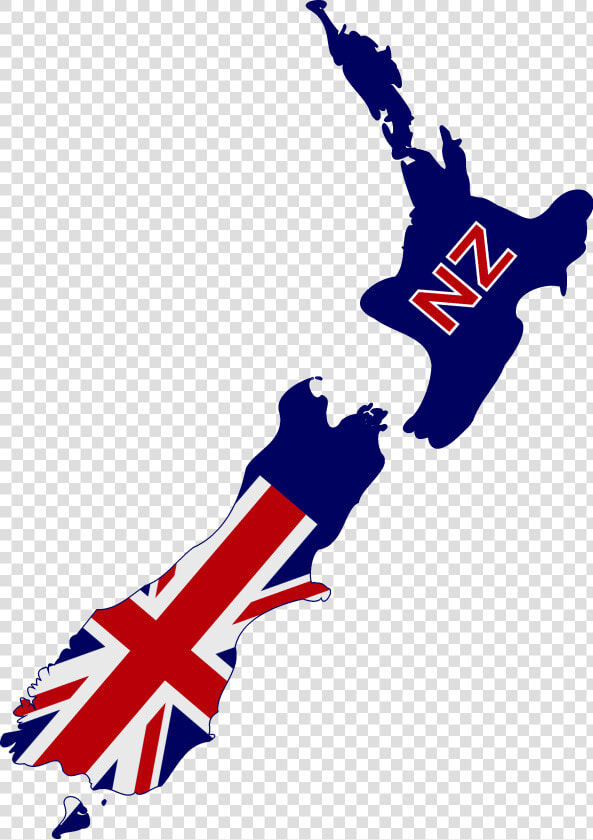 Flag Map Of New Zealand   Transparent New Zealand Png  Png DownloadTransparent PNG